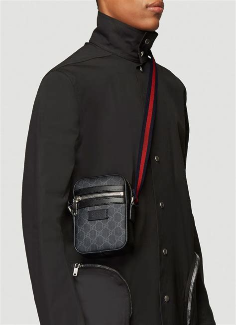 mens gucci crossbody bag|men's gucci crossbody bag sale.